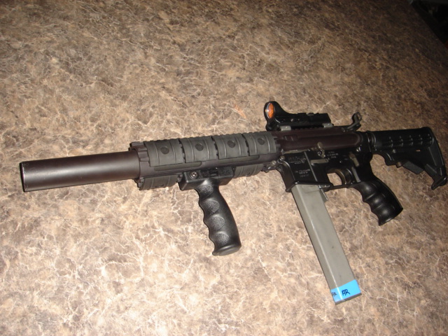LRM SUPPRESSED AR-15 9MM